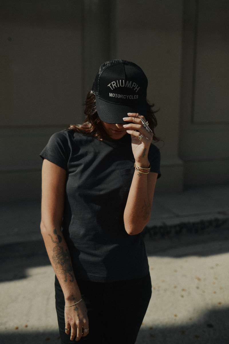 Coast Trucker Cap Cotton Triumph Motorcycles Clothing